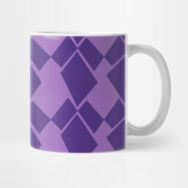 Geometric Diamonds Design (Purple) by KelseyLovelle